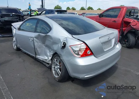 2006 Scion Tc из США, поврежденный, VIN JTKDE177160116692